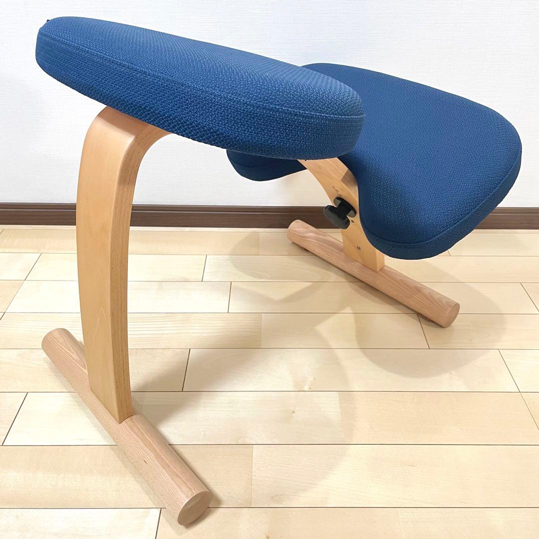 バランスラボ バランスチェア バランスイージー ネイビー 中古美品