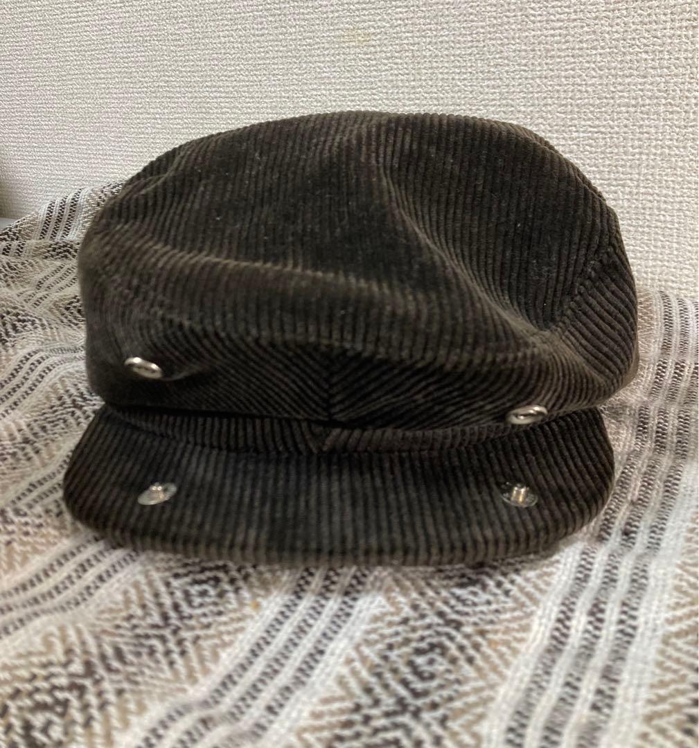 old stussy ステューシー　コーデュロイ　ハンチング帽　USA製