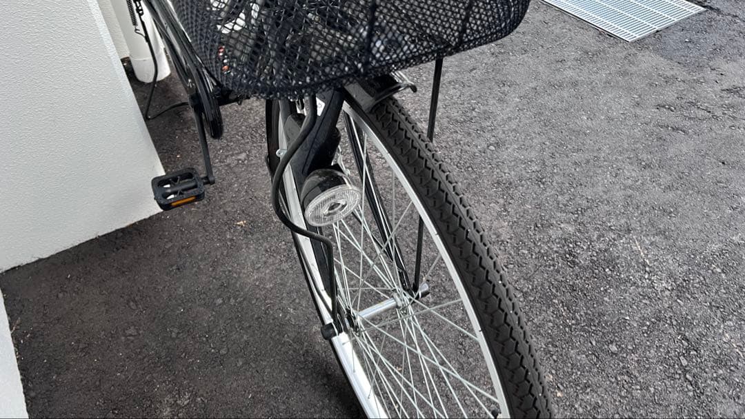 【やまと】大阪市引取 ママチャリ 26インチ 黒 鍵2本 譲渡証明書付き