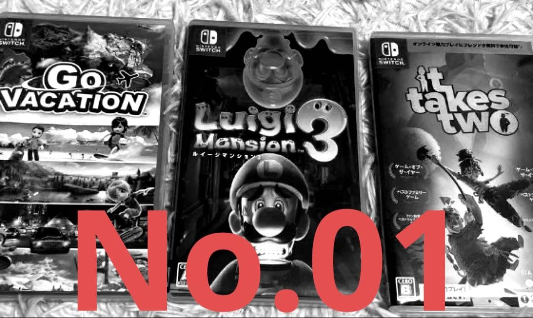No.01 Switchソフト x 3