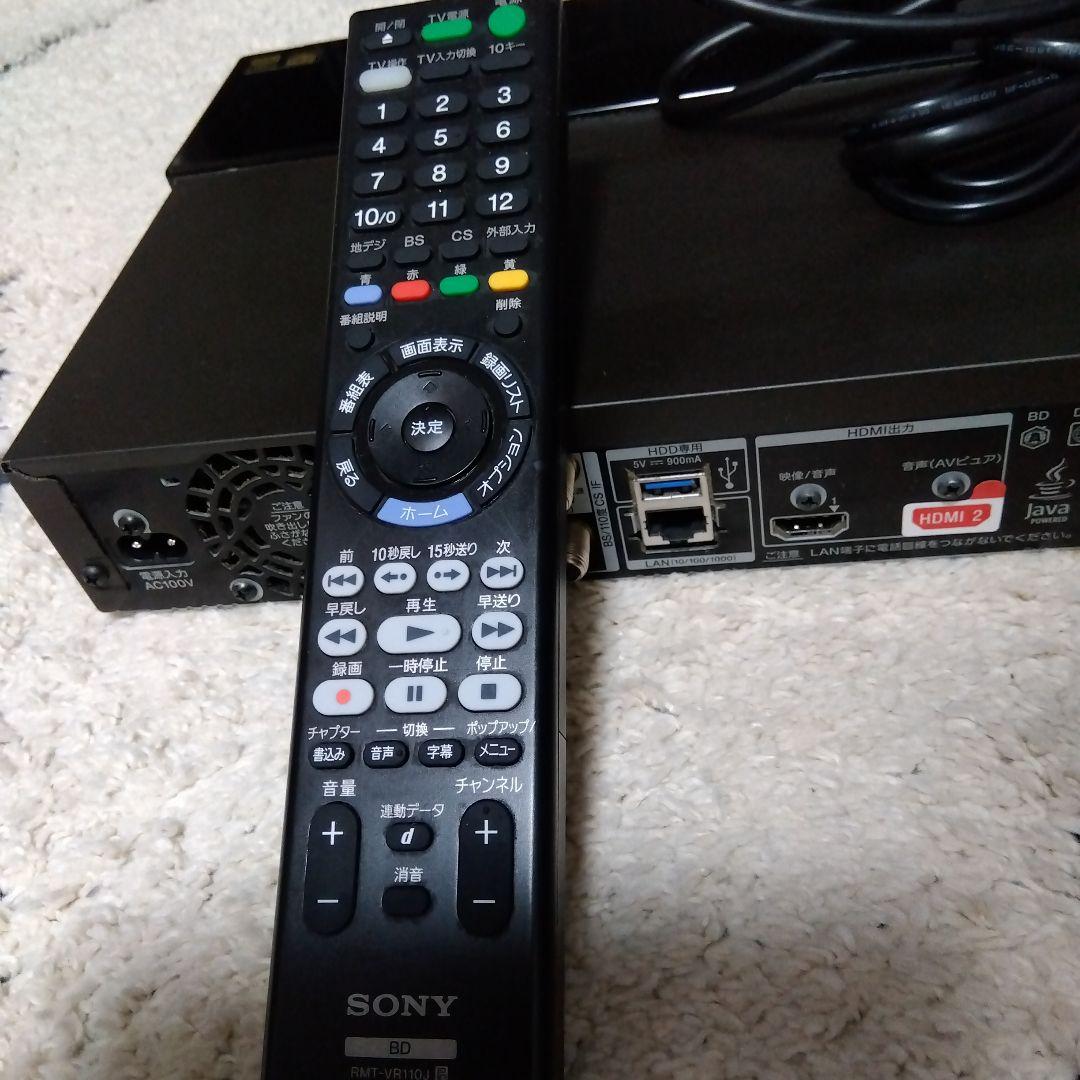 【美品未使用に近い】SONY BDZ-FW1000　SONY　BLU-RAY