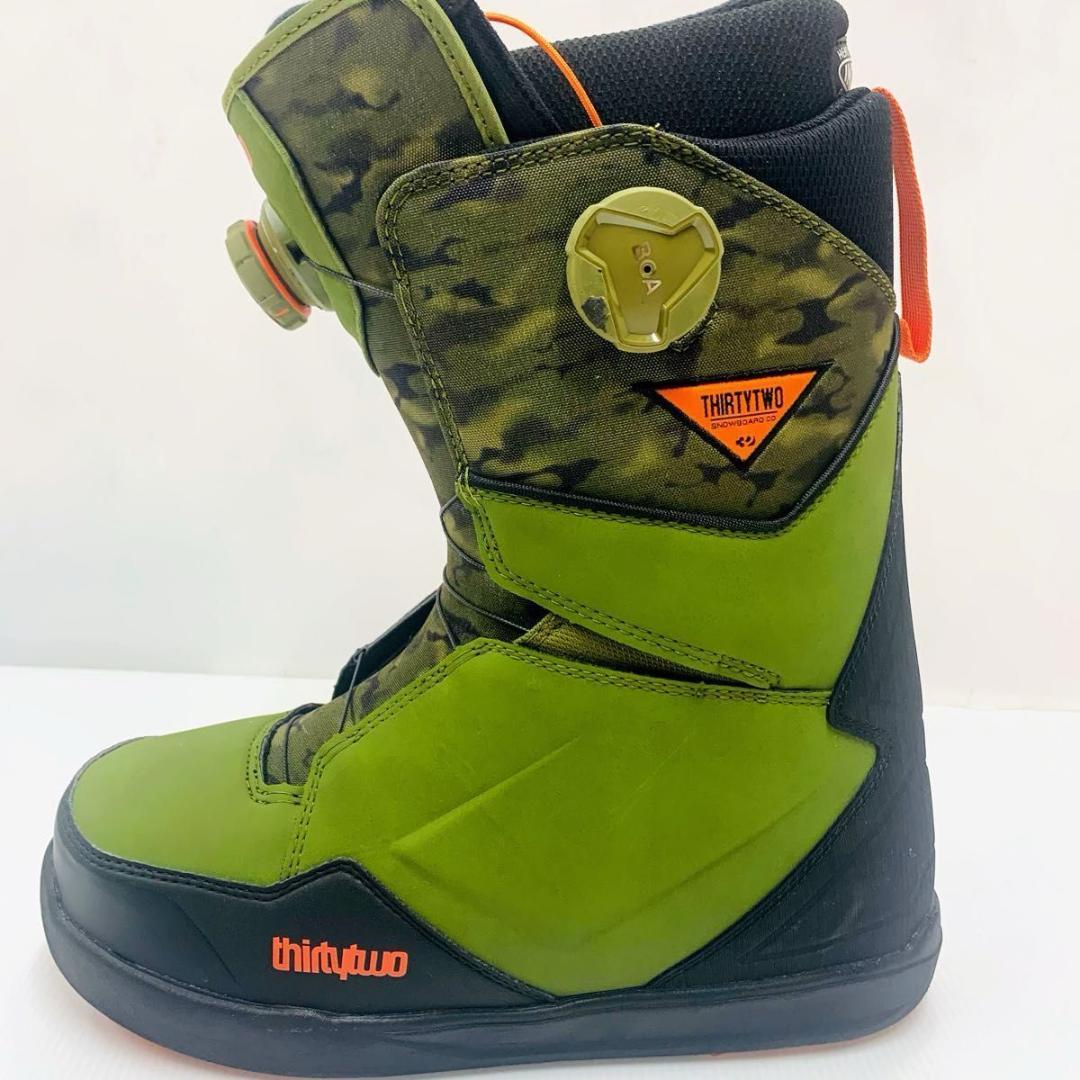 【美品】THIRTYTWO LASHED DOUBLE BOA スノボ ブーツ