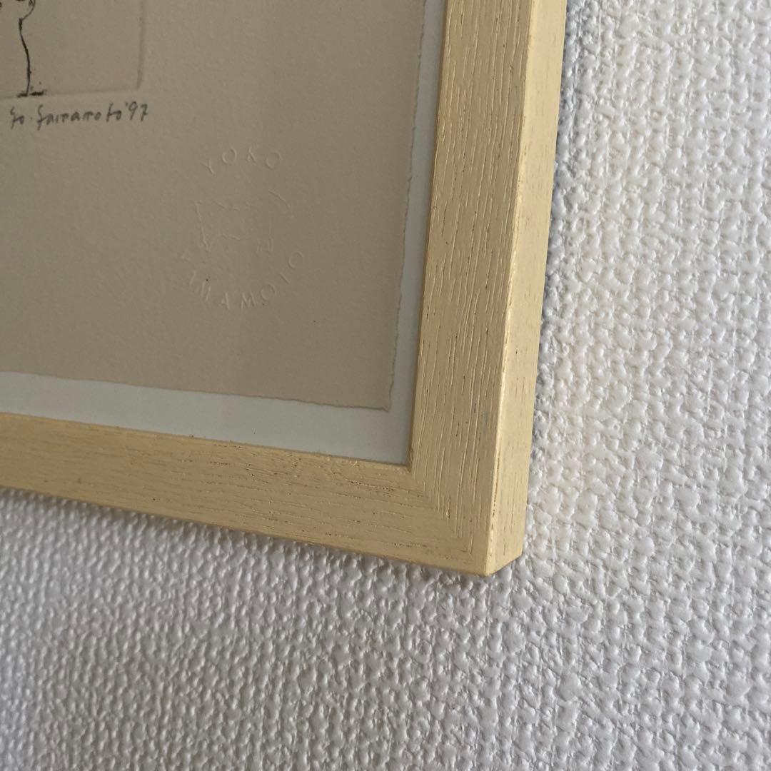 山本容子　銅版画　「Driving Lucas」 伊勢丹オリジナル