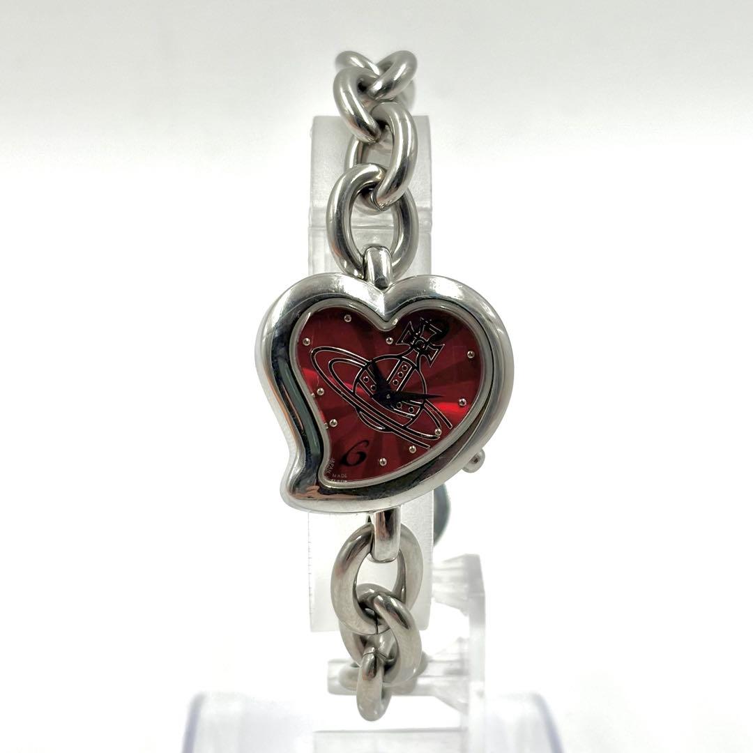 【レア】 ヴィヴィアンウエストウッド ディアマンテ ハート バングル 腕時計