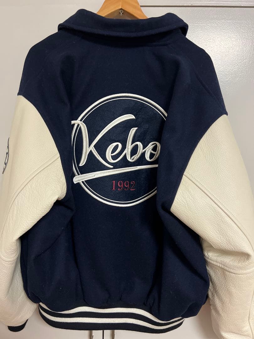 Keboz スタジャン ネイビー
