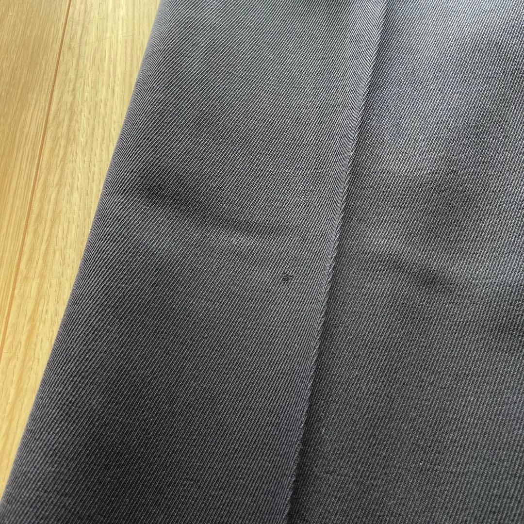 パンツ French vintage deep navy wool slacks 40s