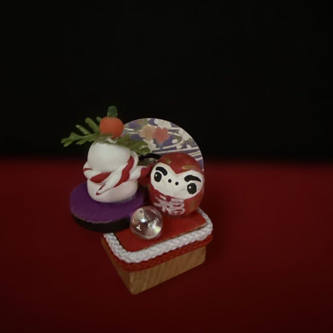 どんぐりアート♡お正月　十二支オブジェ　豪華しめ縄リース　干支乗せオブジェ♡