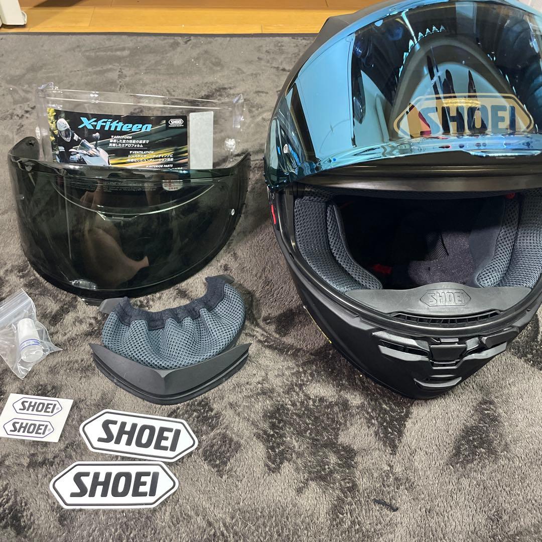 【最終値下】Shoei x-fifteen マットブラックLサイズ シールド多数
