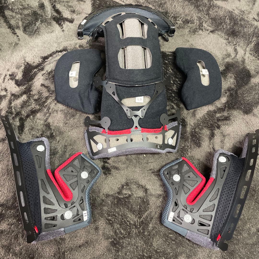 【最終値下】Shoei x-fifteen マットブラックLサイズ シールド多数