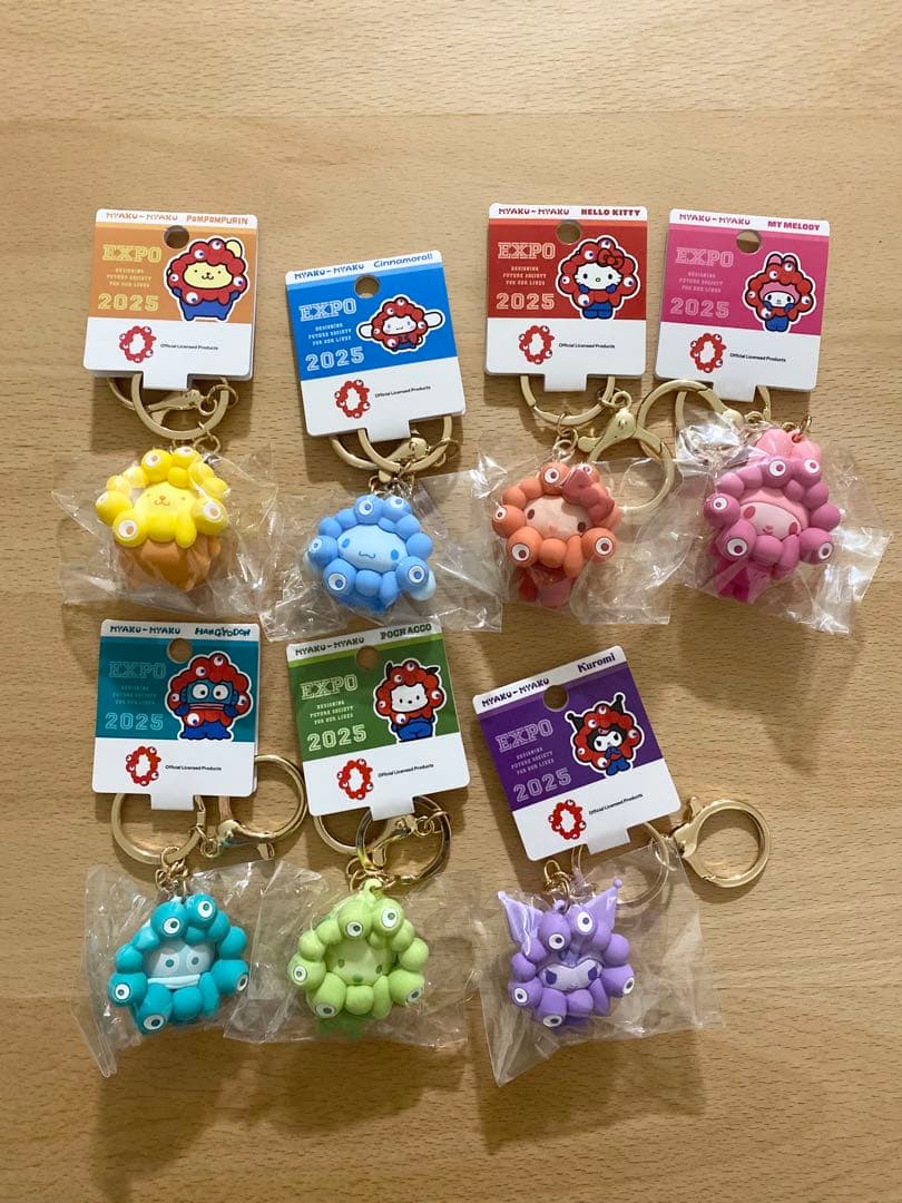 【即日配送】新品 コンプリートセット サンリオ ミャクミャク 推しカラー 万博