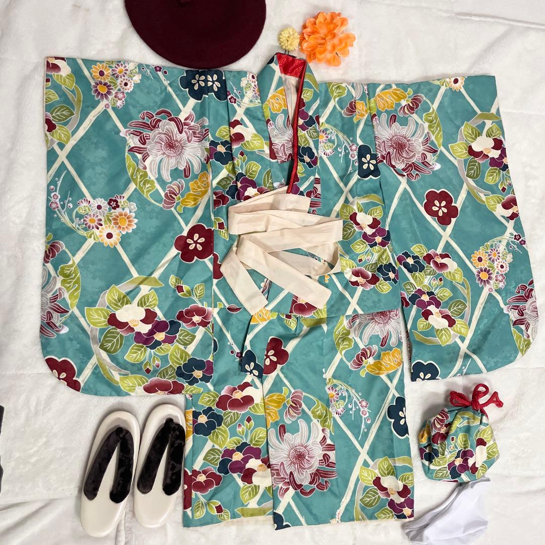 753 3歳　被布着物フルセットutatane ひよこ商店