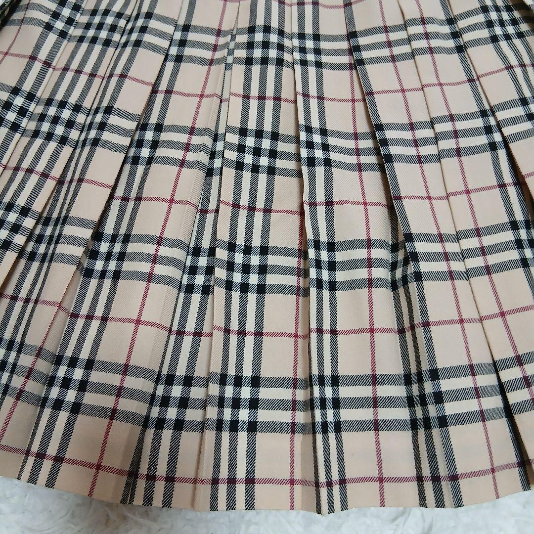 【美品】【BURBERRY BLUE LABEL】ノバチェック　巻きミニスカート