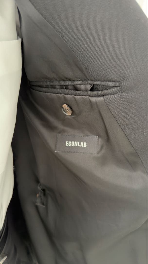 ジャケット・アウター Egonlab 23aw DOUBLE BREASTED JACKET