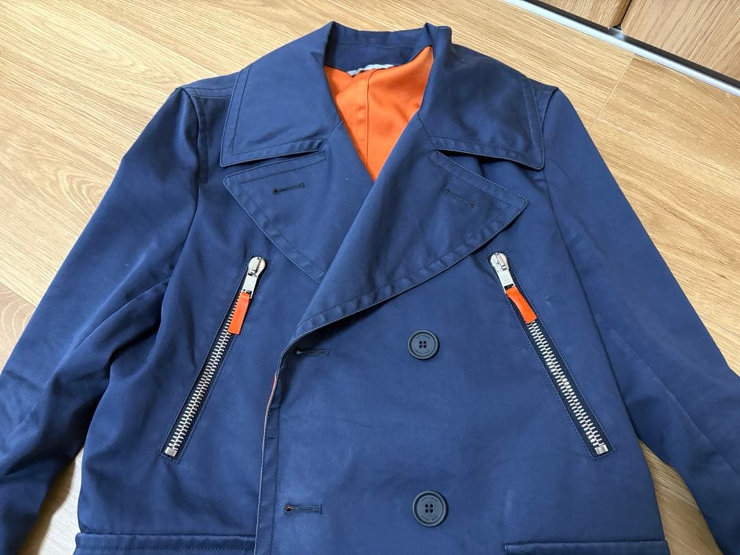 Dior homme コート 44 ネイビー クリス期