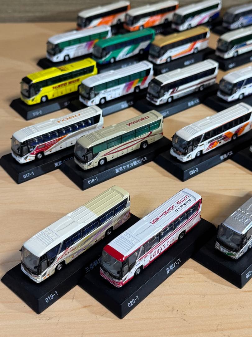 ザ・バスコレクション　バスコレ　トミーテック　まとめ　大量　引退　ミニカー　バス