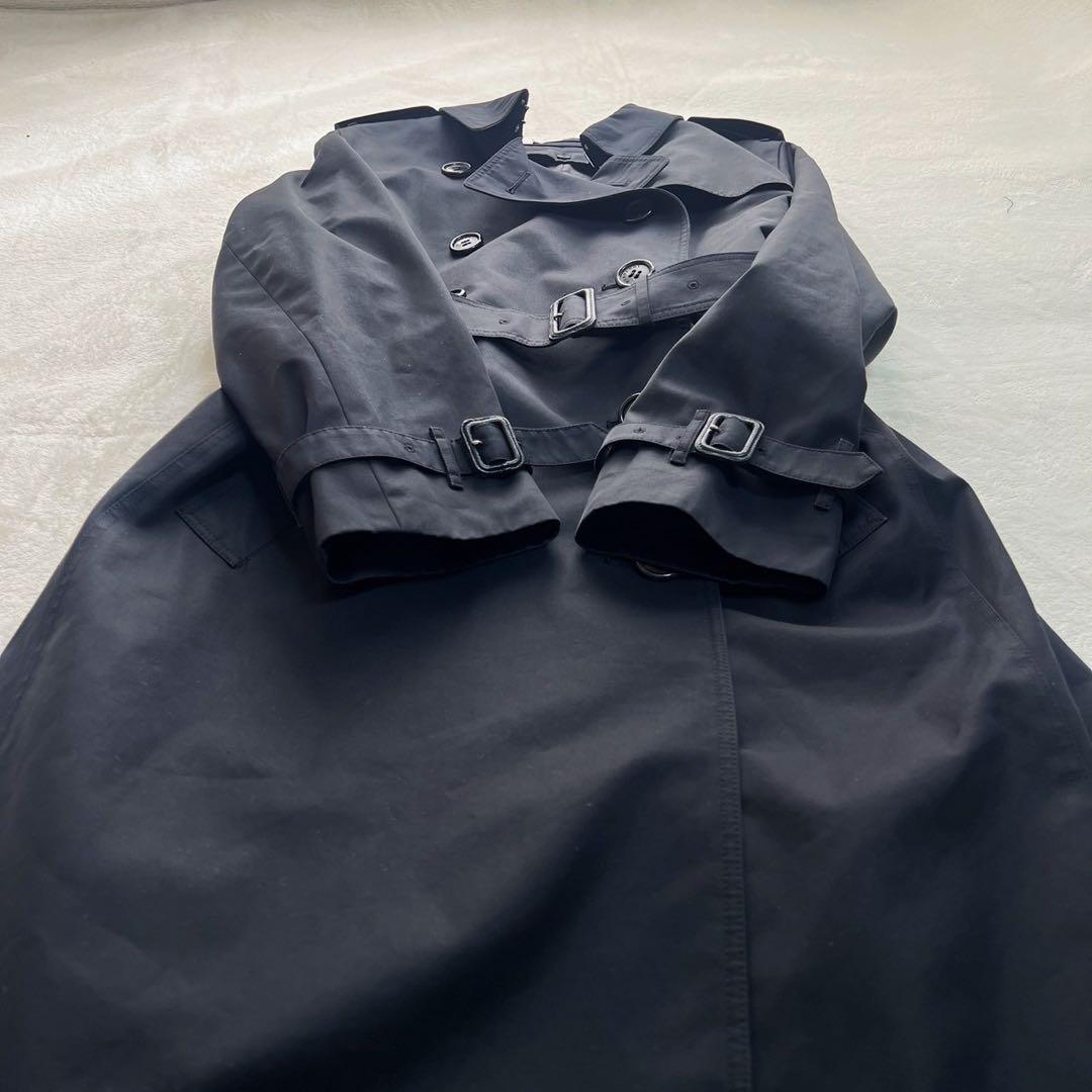 希少大きいサイズ44　バーバリーロンドン　トレンチコート　ノバチェック　ライナー