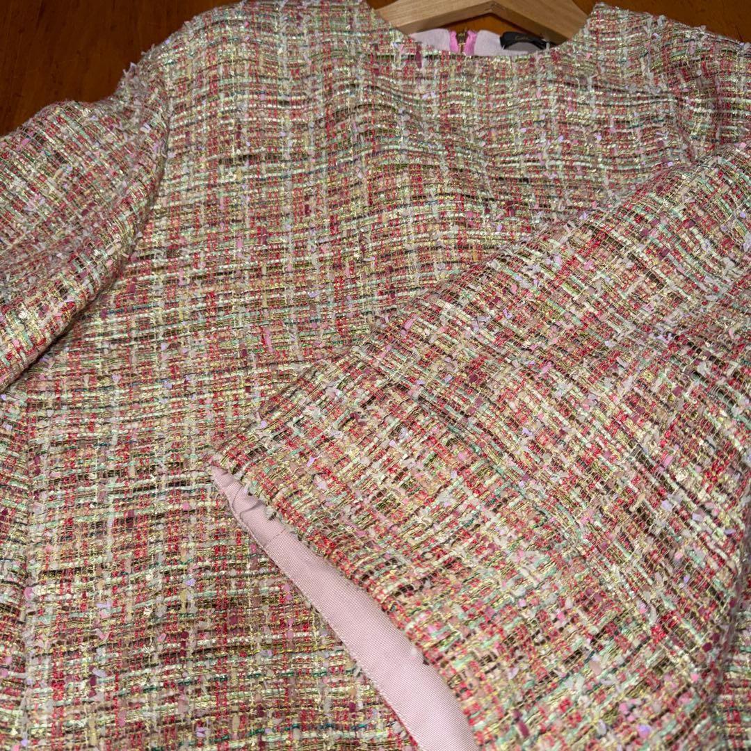 drawer ツイード 38 ピンク系