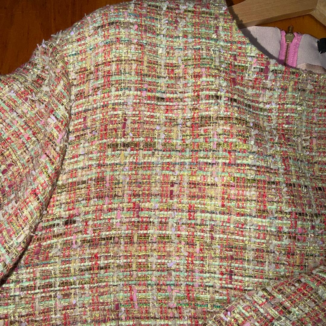 drawer ツイード 38 ピンク系