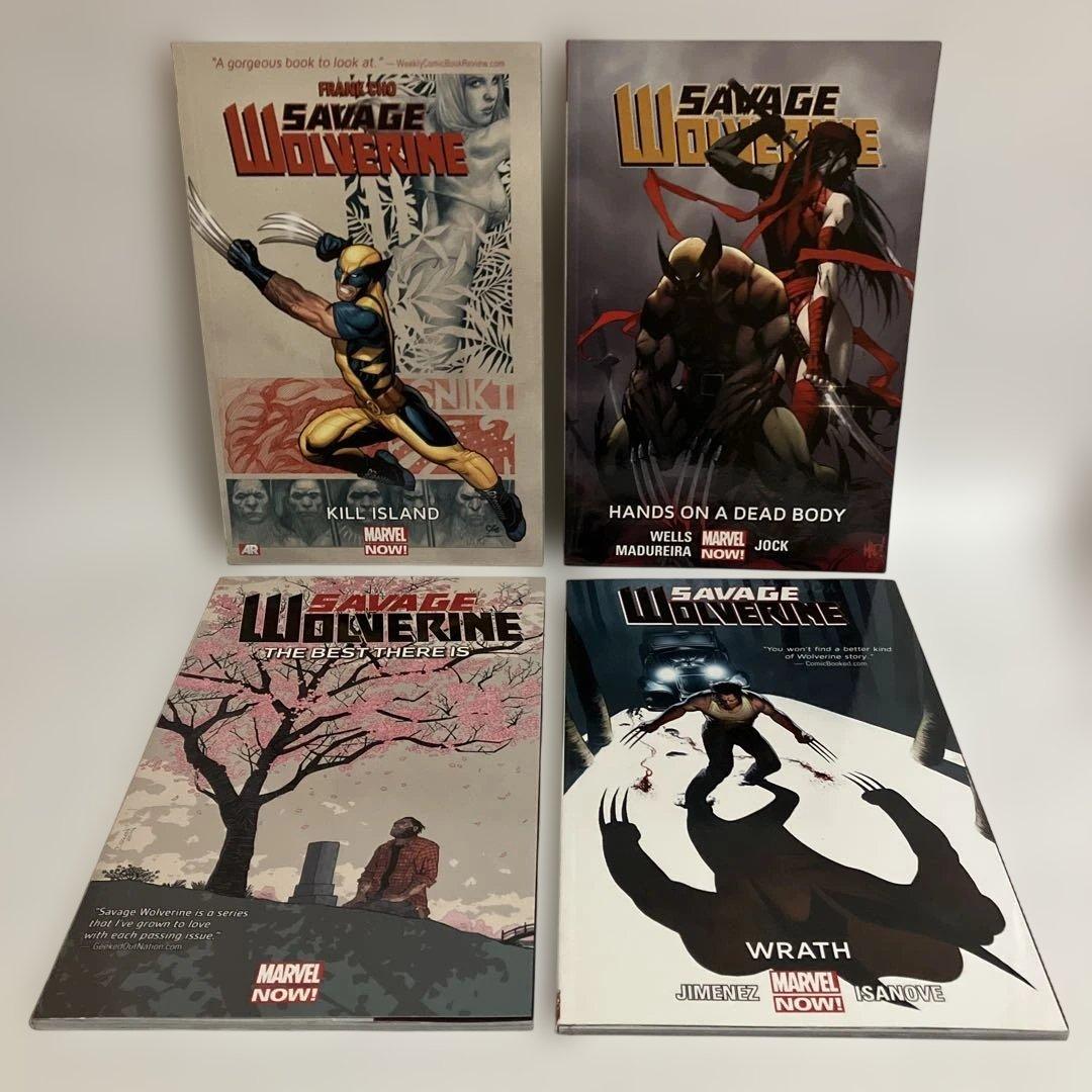 アメコミ　サヴェッジ・ウルヴァリン　4巻セット　英語版