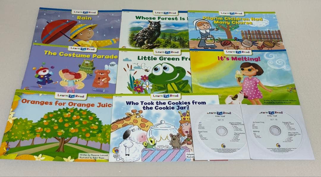 英語絵本 英語教材◇CTP Learn to Read 48冊+CD11枚
