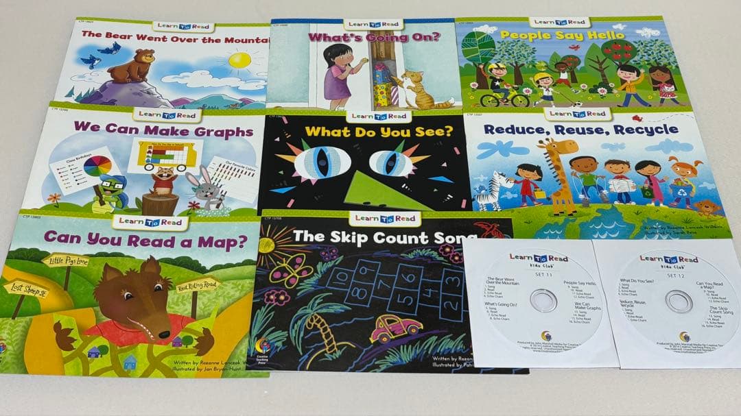 英語絵本 英語教材◇CTP Learn to Read 48冊+CD11枚