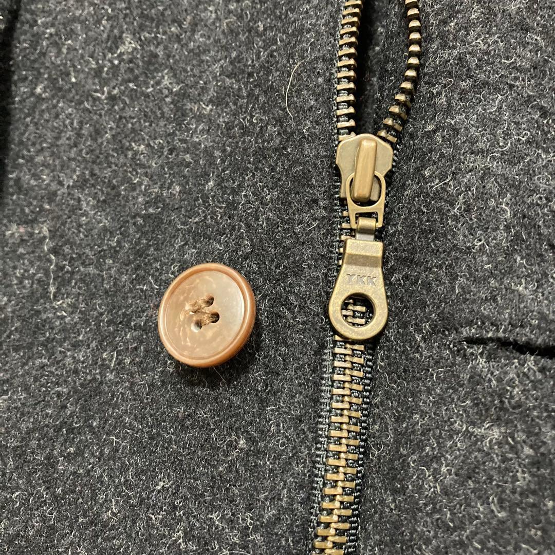 Eddie Bauer ウールコート 80s 黒タグ アメリカ製 ダッフル