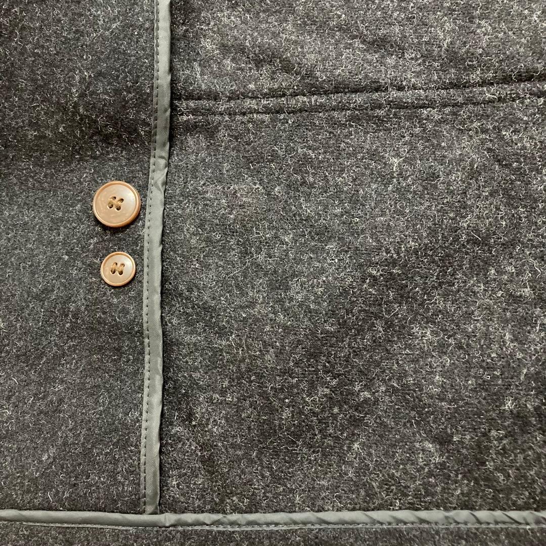 Eddie Bauer ウールコート 80s 黒タグ アメリカ製 ダッフル