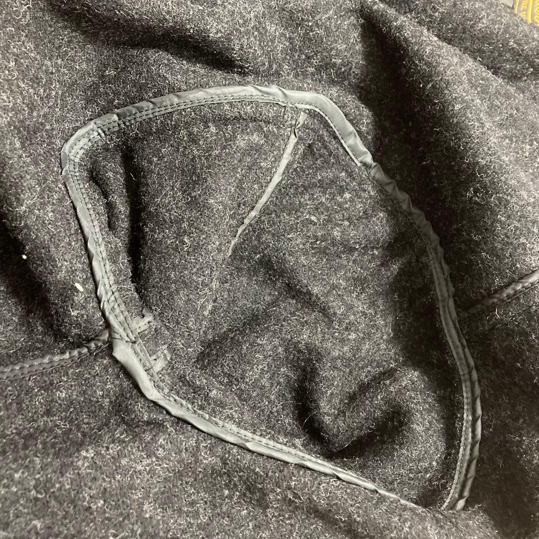 Eddie Bauer ウールコート 80s 黒タグ アメリカ製 ダッフル