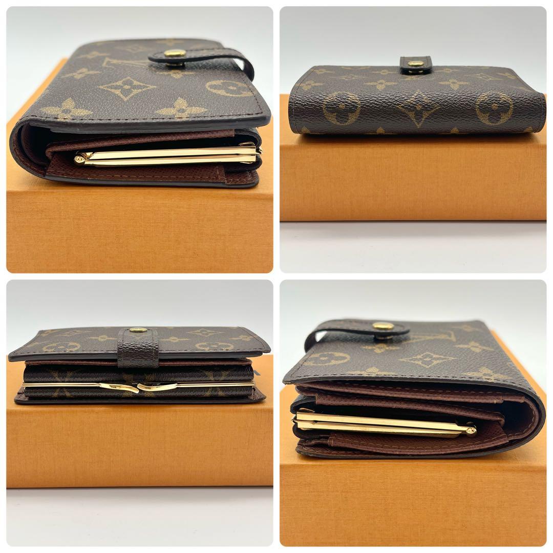 【美品】　ルイヴィトン　ポルトフォイユヴィエノワ　モノグラム　箱保存袋
