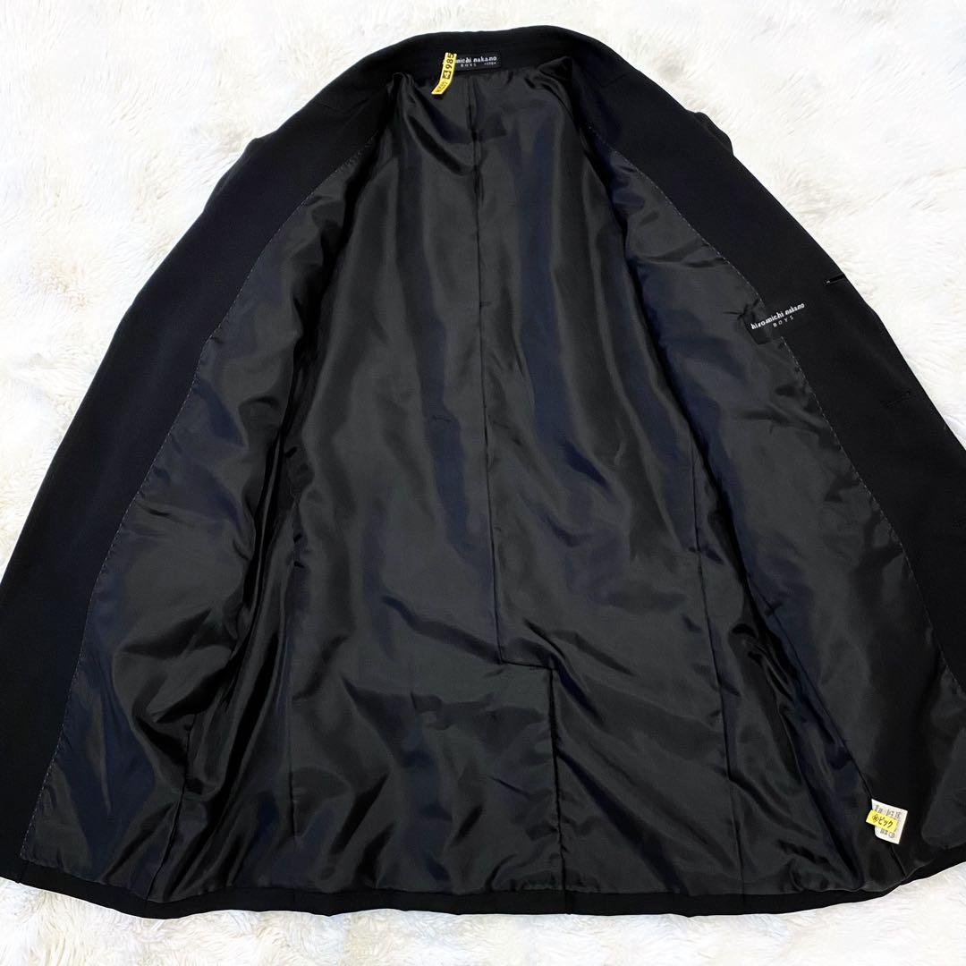 【YOS様】ヒロミチナカノ 170 フォーマル ブラック スーツ 卒服 入学