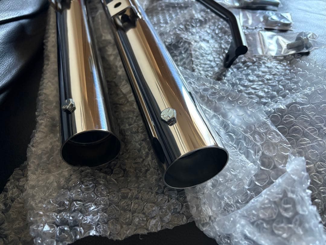 オールドスピードファクトリー 50φ ドラッグエキゾーストマフラー【新品】