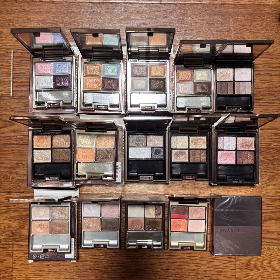 【週末限定2万円引き】カネボウ ルナソル チークアイシャドウなど80点セット