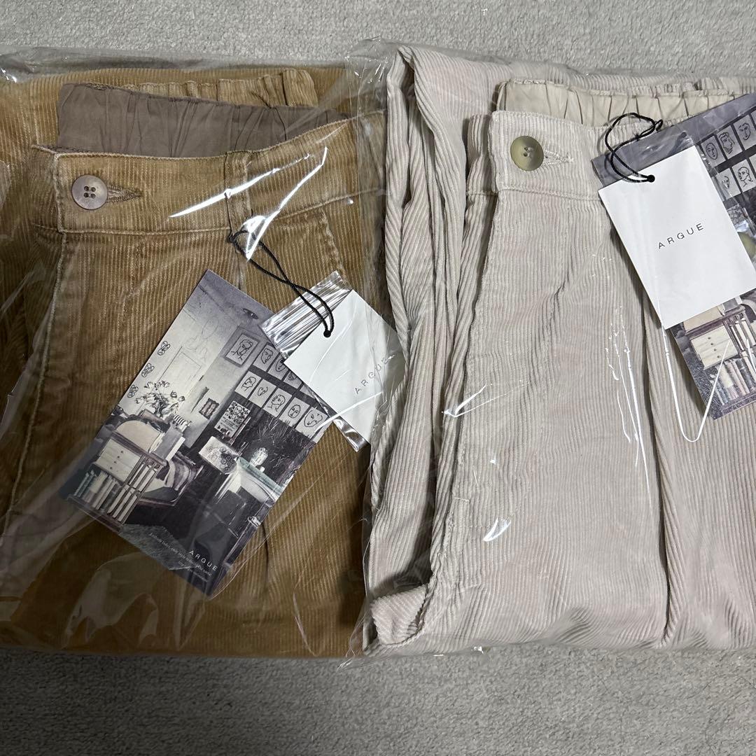 アーギュー　argue 人気コーデュロイパンツ2点