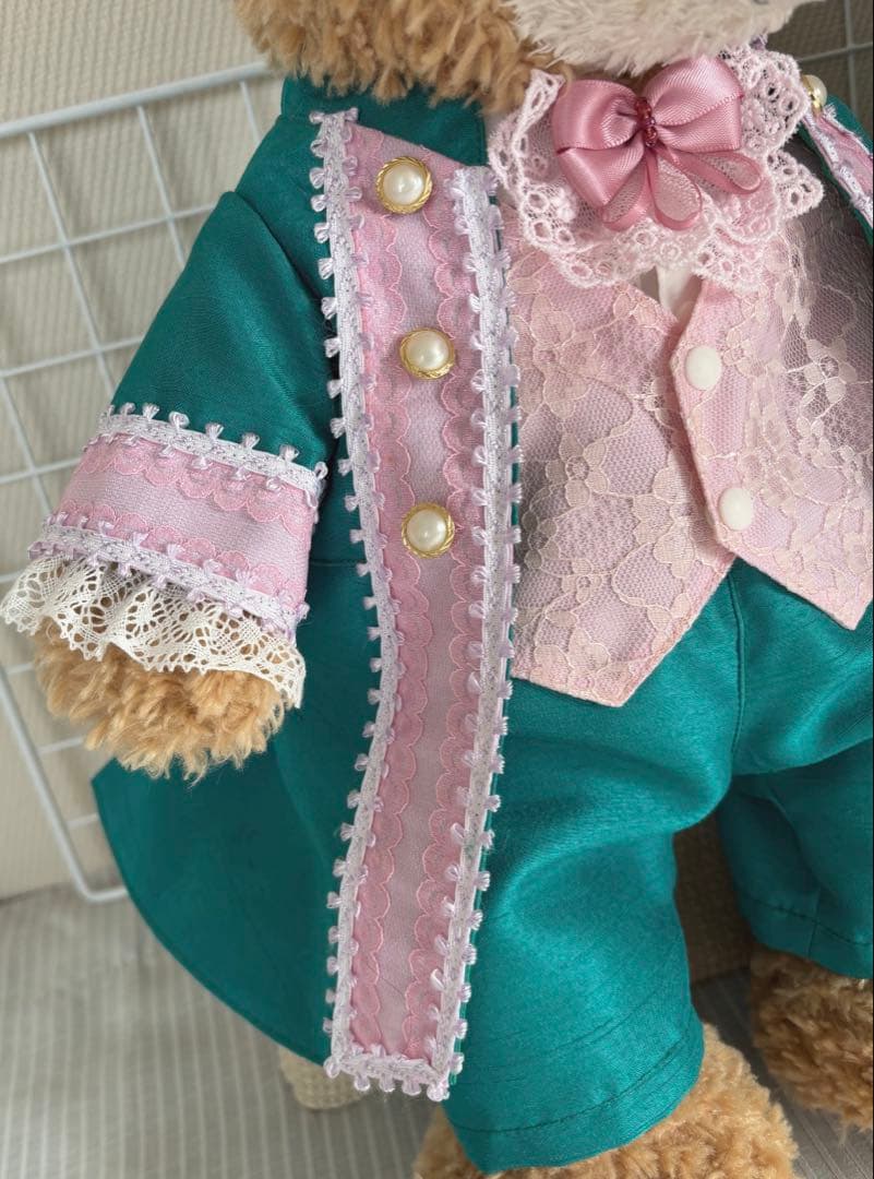 RGダッフィー シェリーメイペアコスチューム（ハンドメイドぬいぐるみ服）