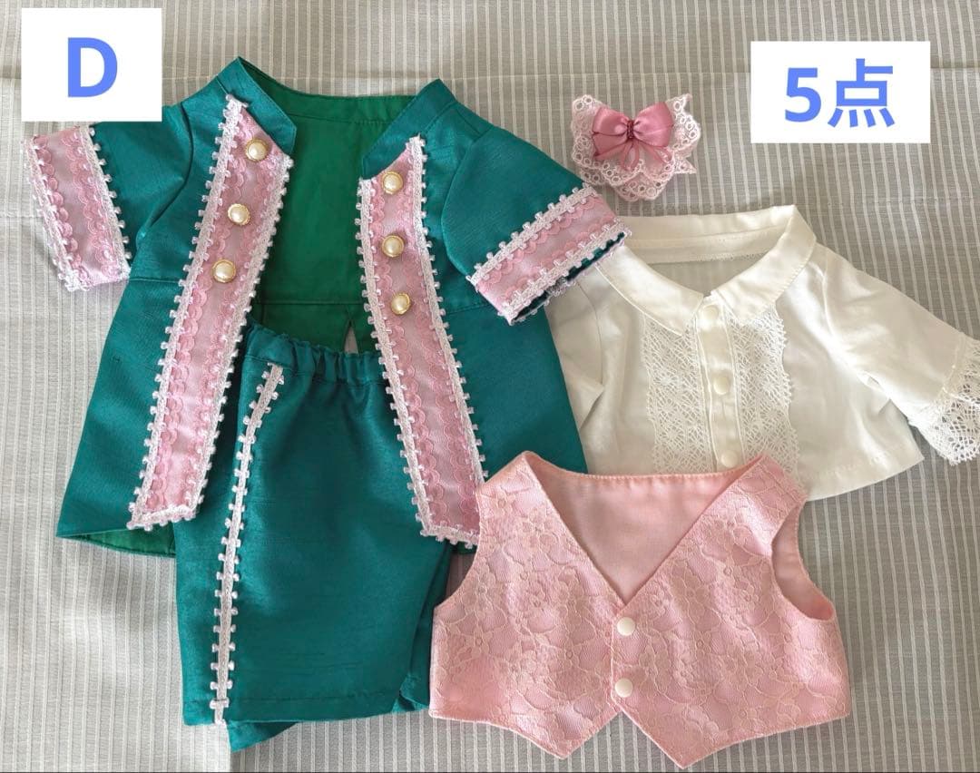 RGダッフィー シェリーメイペアコスチューム（ハンドメイドぬいぐるみ服）