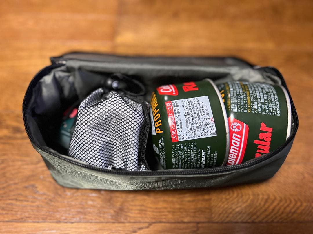 J*t様 Colemanファイアーストーム・トーチバーナー 純正LPガス収納袋付