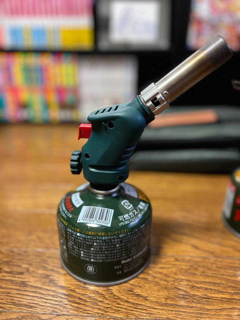 J*t様 Colemanファイアーストーム・トーチバーナー 純正LPガス収納袋付