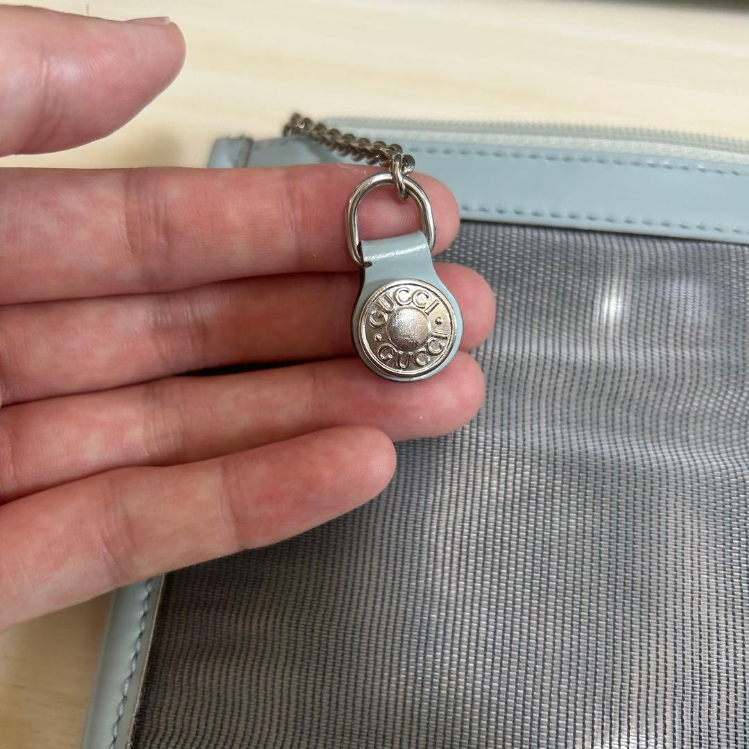 【シーサー】GUCCI グッチ メッシュトートバッグ