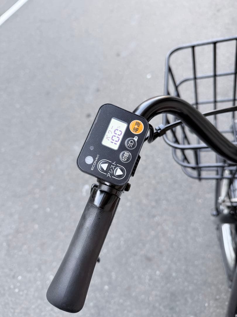 子供乗せ　パナソニック　電動アシスト自転車 Gyutto チャイルドシート付き