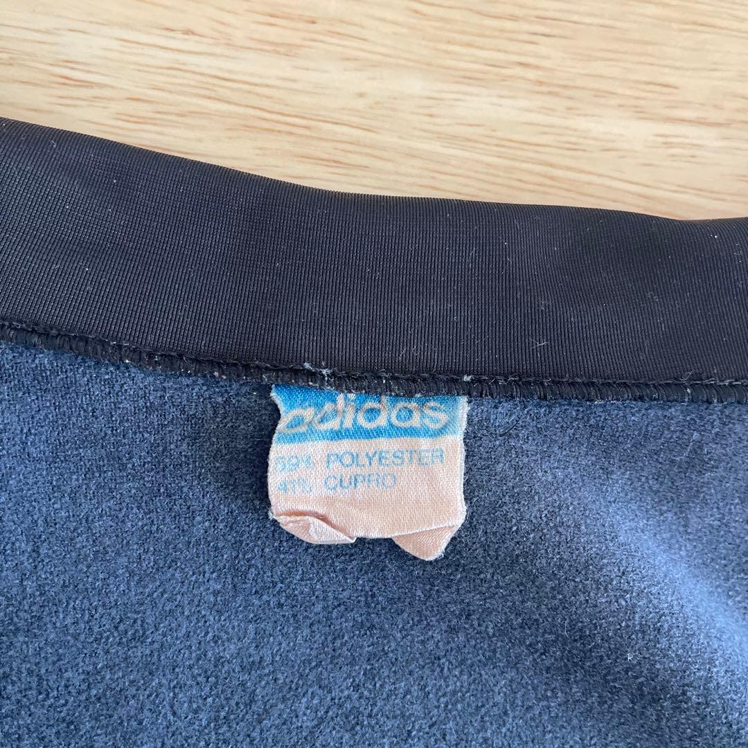 〜80's adidas アディダス　トラックジャージ　ブラック　レッド