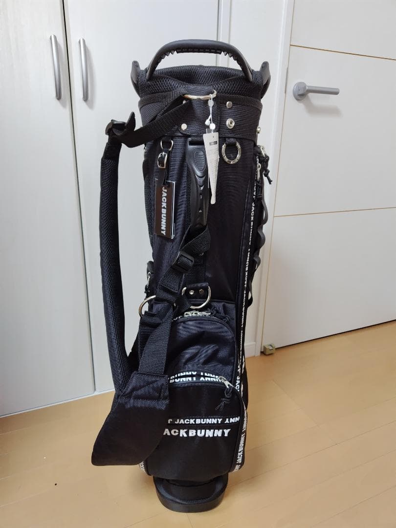 【新品】ジャックバニー スタンドキャディバッグ ブラック