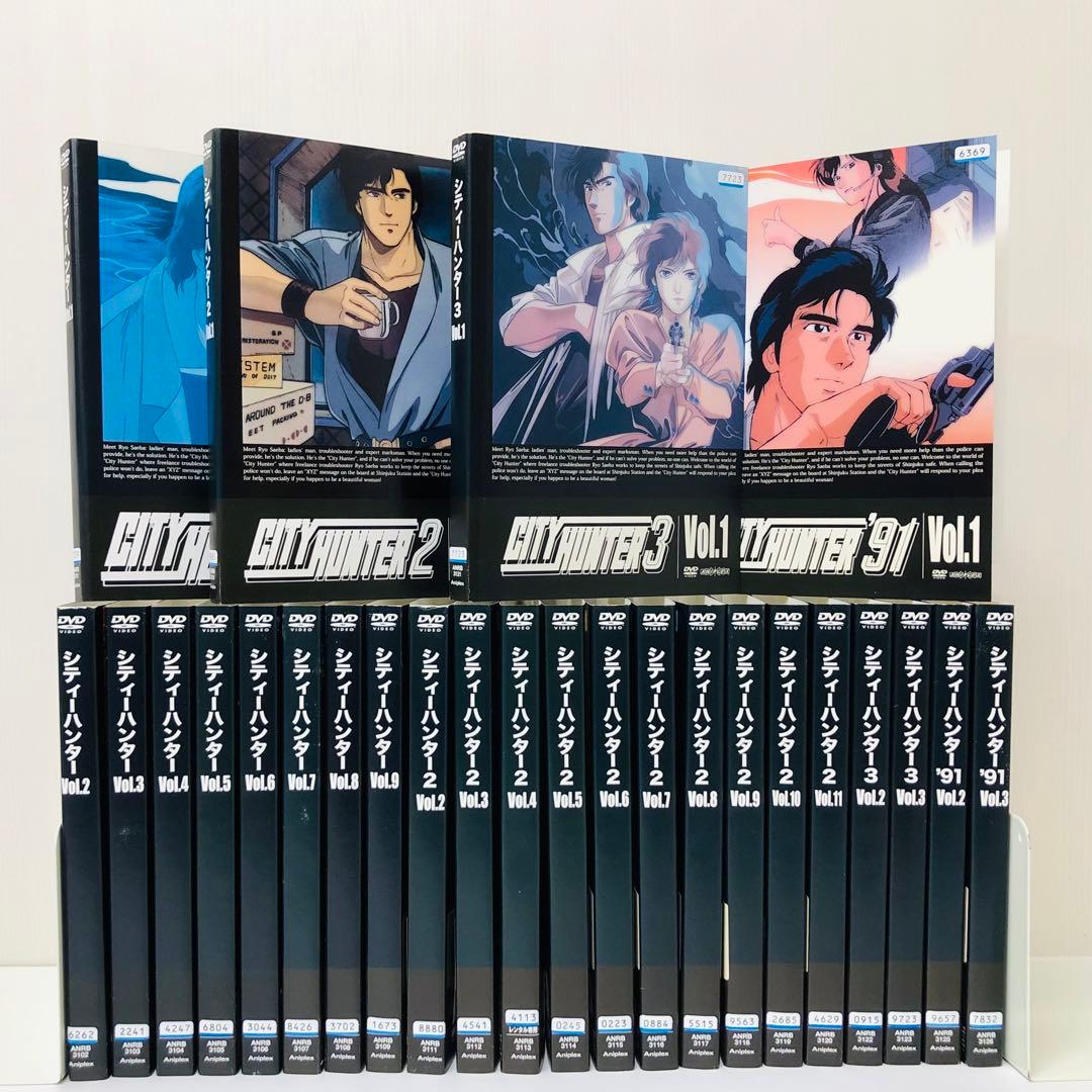 【1期～4期全巻】CITY HUNTER シティーハンター　DVD全巻セット