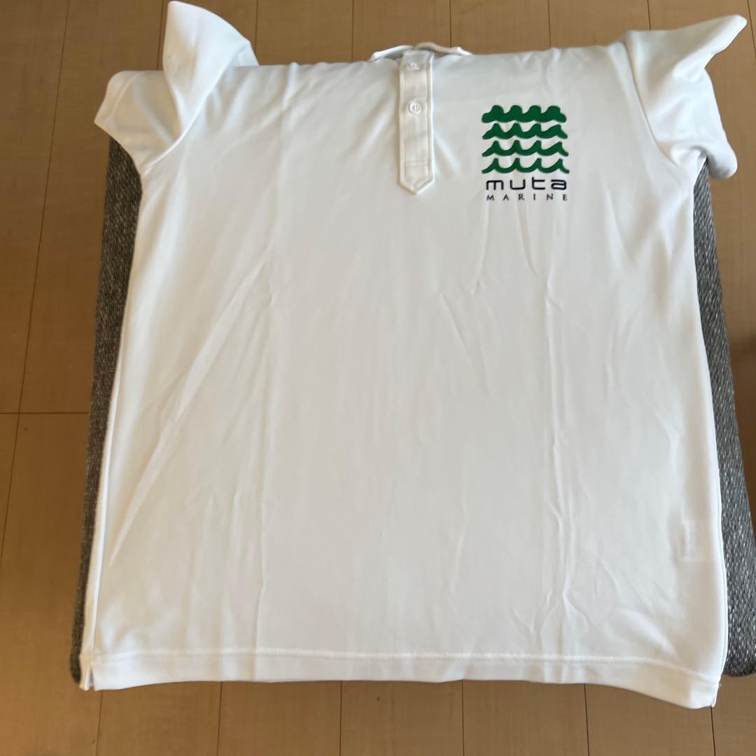 MUTA MARINE ホワイト ポロシャツ サイズ 7