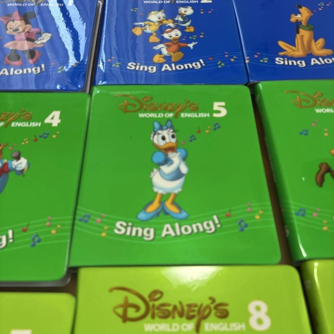 ディズニー英語システム　sing along1〜12 DVD プレーヤー付き