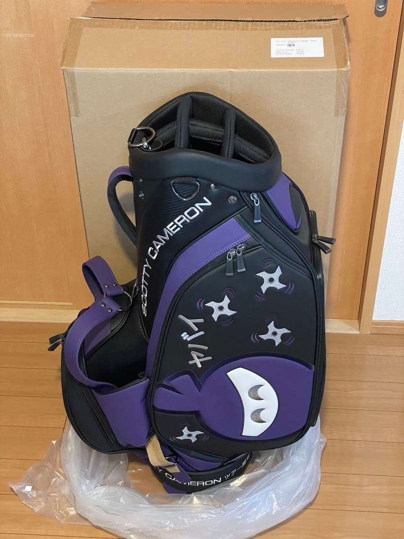【マグネットです】スコッティキャメロン ツアーキャディバッグ(新品未使用)
