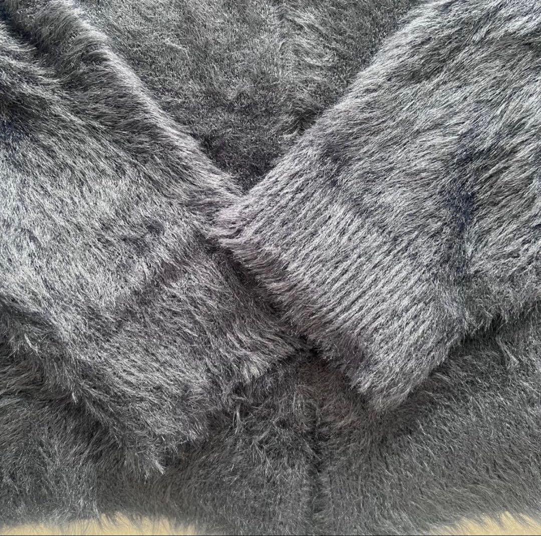 【adidas】アディダス フェイクモヘヤ クラシック トラックジャケット 黒