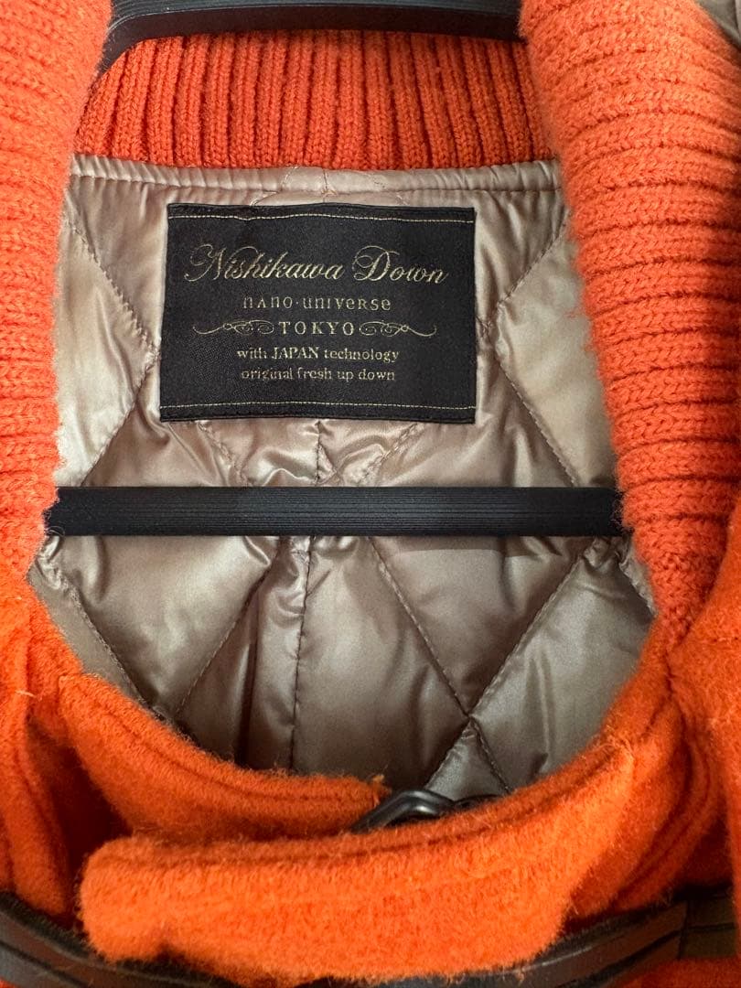 nanouniverse ナノユニバース西川ダッフルダウンコート　M