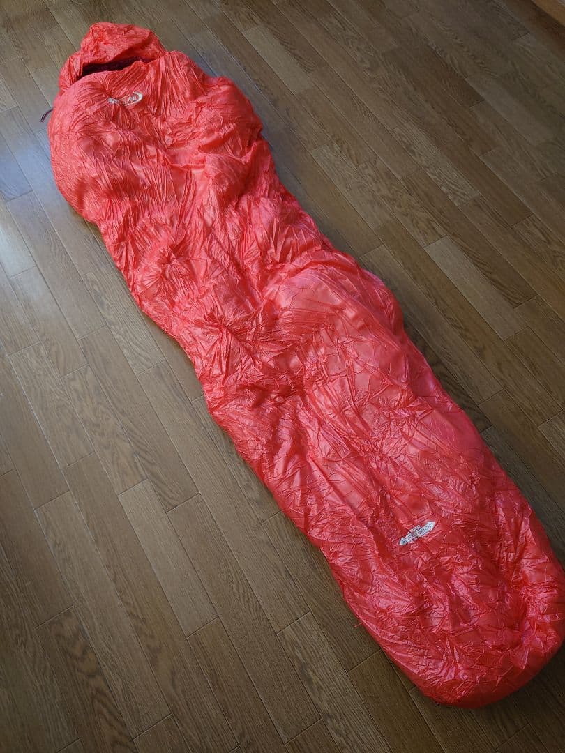 未使用品 モンベル シームレスダウンハガー800 #0 Women's 寝袋