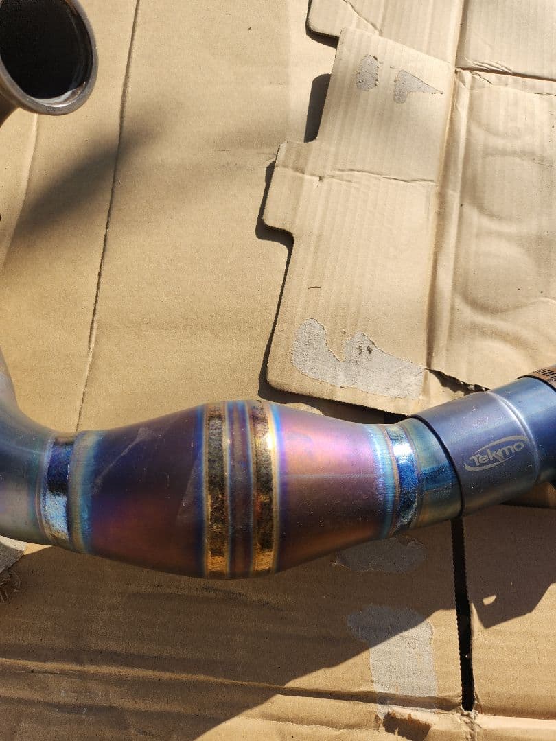 701スーパーモト テクモレーシング エキゾーストパイプ