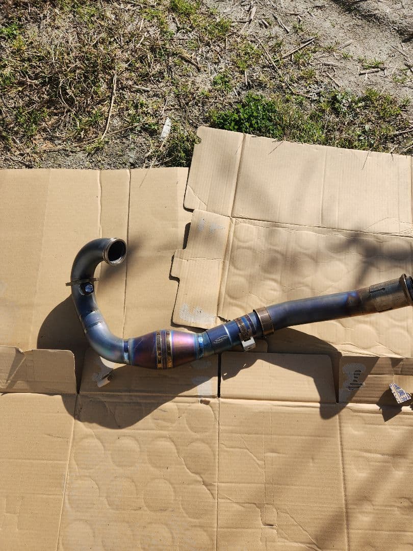 701スーパーモト テクモレーシング エキゾーストパイプ